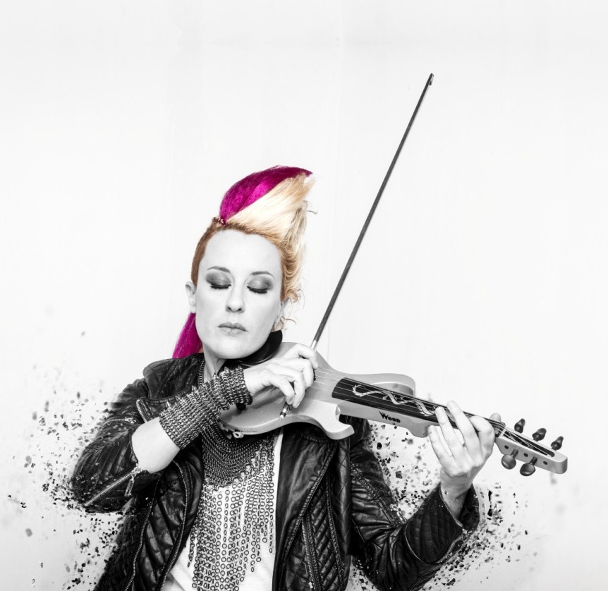 Portada del álbum 'Rock Is My Life' de Judith Mateo