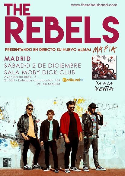 Entrevista a The Rebels por&nbsp;“Mafia”