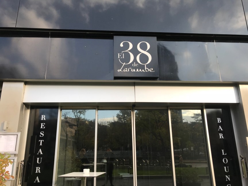 Reportaje gastronómico en Madrid: El 38 de la&nbsp;Castellana