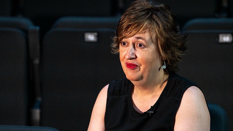 Escena de Pepito sobre el escenario