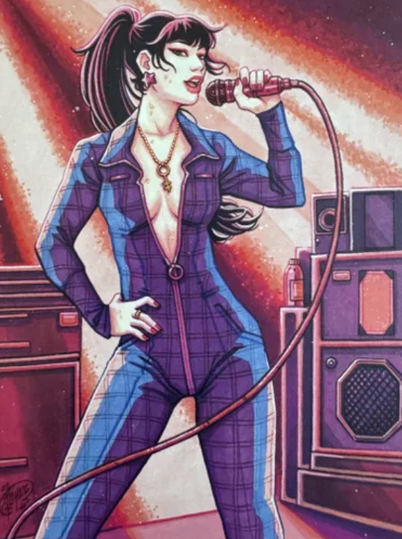 Detalle del tablero de Rock Hard