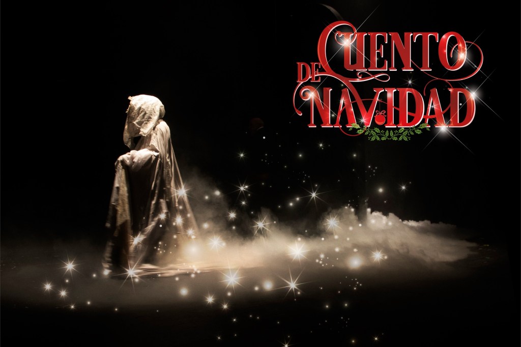 Reparto de Cuento de Navidad sobre el escenario