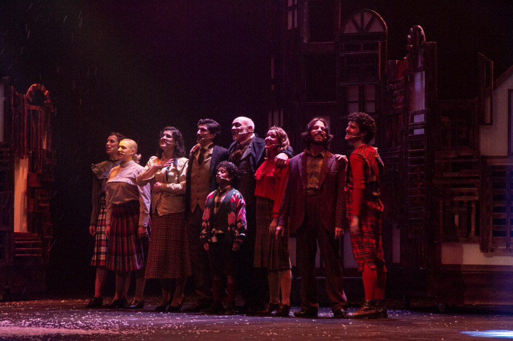 Escena de Cuento de Navidad dirigida por Triana Lorite