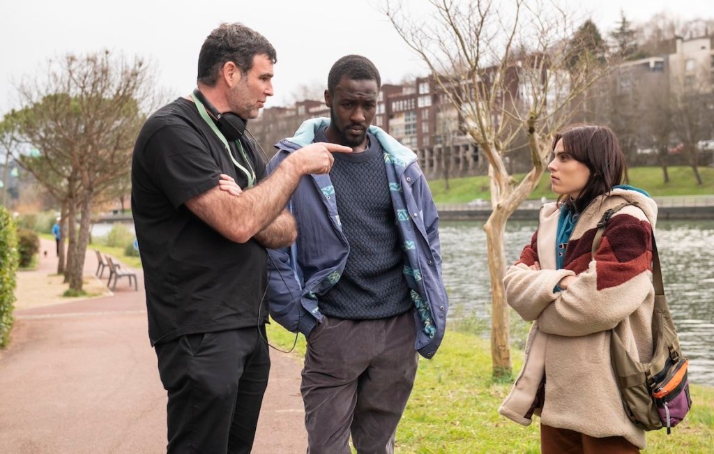 Rodaje de la película en la zona del Bidasoa